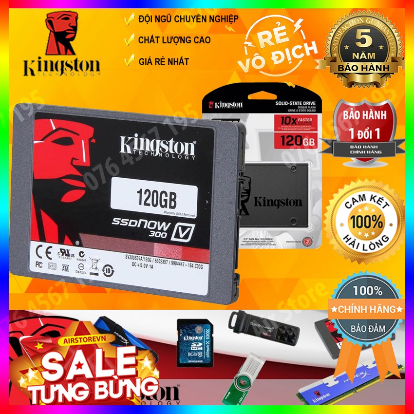 [Cài win - Tặng cáp] SSD 240GB KINGSTON SATA III ổ cứng chính hãng