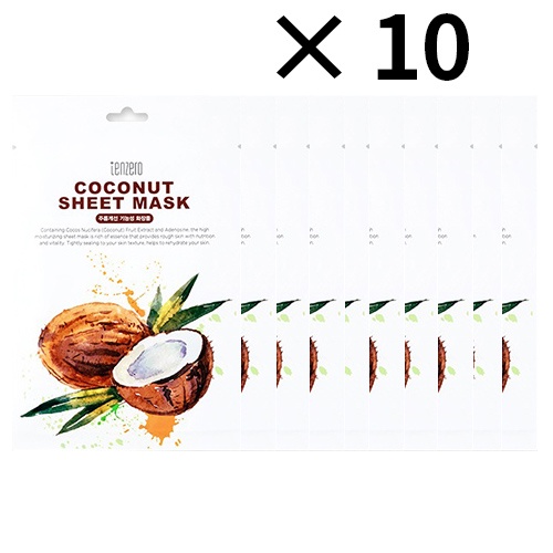 Set 10 mặt nạ Tenzero 25ml