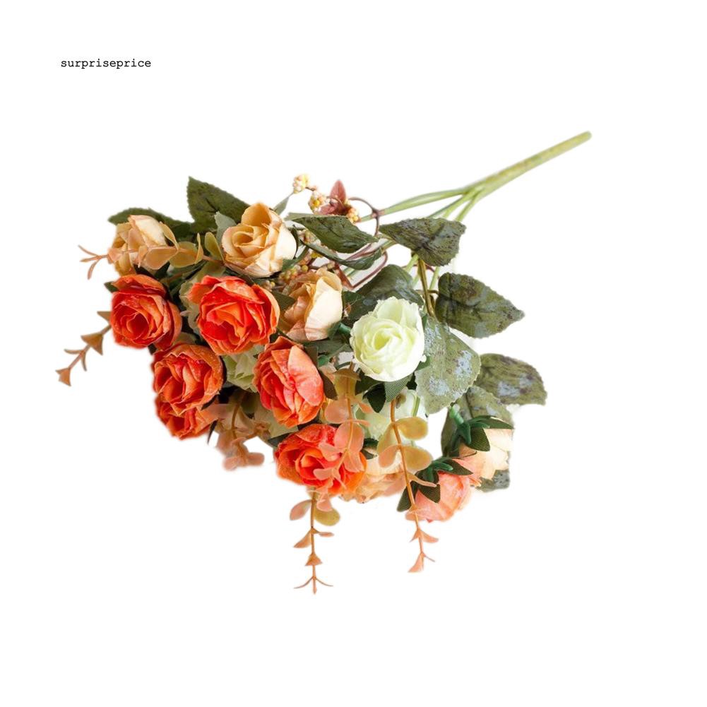 Hoa hồng giả trang trí nhà cửa văn phòng cửa hàng