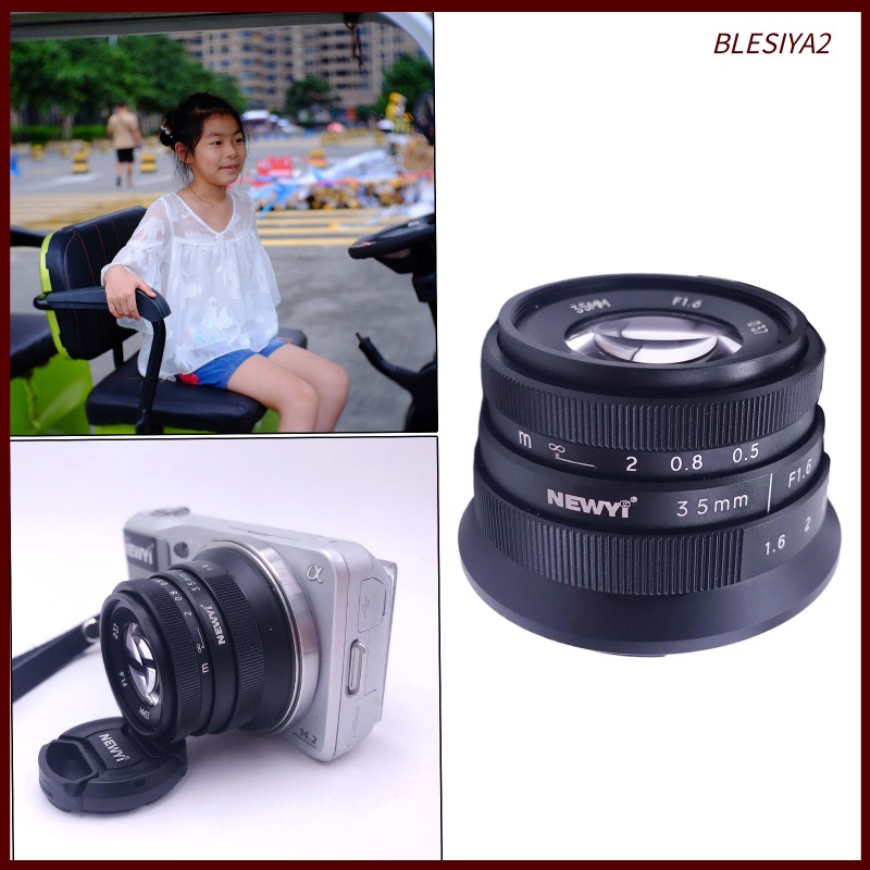 Ống Kính 35mm F1.6 Apsc Cho Sony E-Mount A5100 Nex-3 Nex-5K Nex-5T A7Ii A7Rii