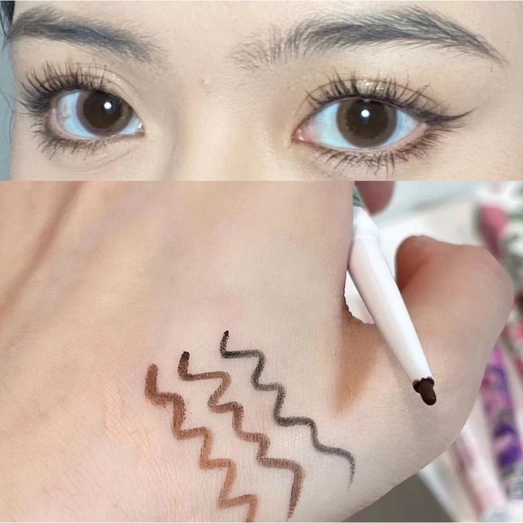 Bút Kẻ Mắt Dạng Gel JIEDAZZER Màu Đen / Nâu Siêu Đậm Chống Nước