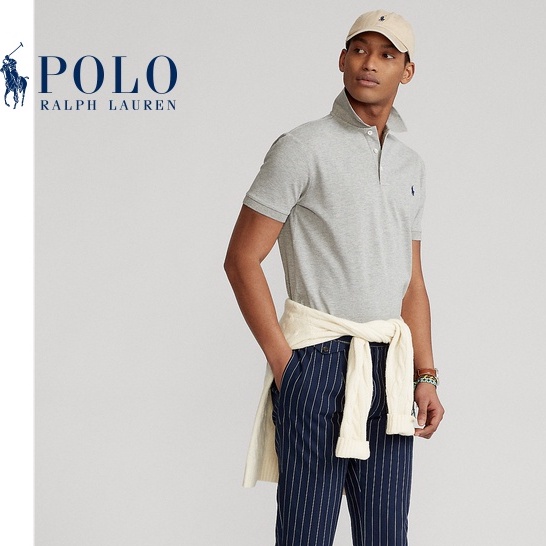 Áo Tennis Tay Ngắn Cổ Điển Ralph Lauren Nam Rl12303