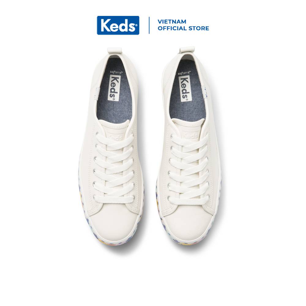 Giày Keds Nữ- Triple Up Leath Rainbow People- KD065551