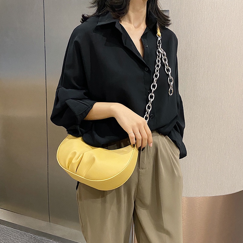 Túi xách kẹp nách nữ đi chơi da Pu cao cấp đeo chéo nl.Store M02