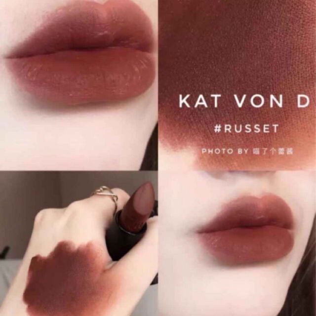 [Sẵn] Son Katvond lipstick (russet)