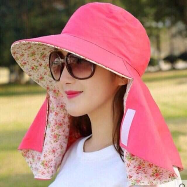 Mũ, Nón Lưỡi trai chống nắng vành rộng thể thao cho nữ
