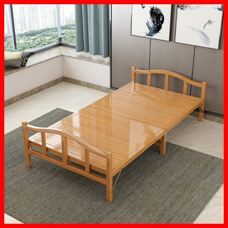 Giường tre cao cấp gấp gọn, giường gấp đa năng dễ dàng di chuyển KT 100*197cm