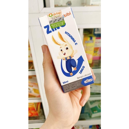 Smartbibi zinc bổ sung kẽm cho bé, cải thiện tình trạng bé biếng ăn