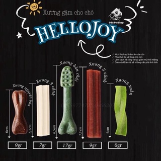 800gr - Xương Gặm Cho Chó HelloJoy