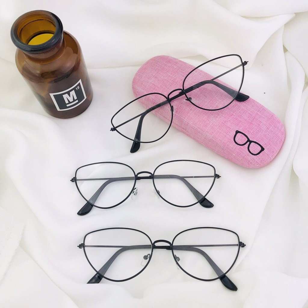 Mắt kính giả cận ngố giọt nước siêu xinh?FREESHIP💖gọng kính mát nam nữ A45 thời trang AH177 | BigBuy360 - bigbuy360.vn
