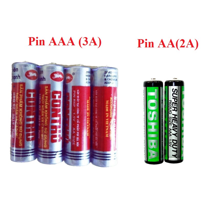 Pin Tiểu AAA(3a) Và AA (2a) 1,5V.