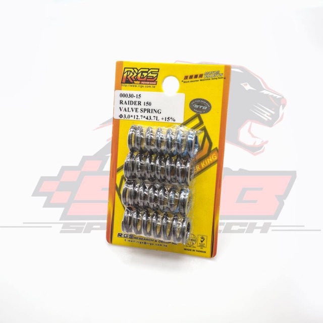 Lò xo đầu STB RRGS cho Satria Suzuki Raider fi
