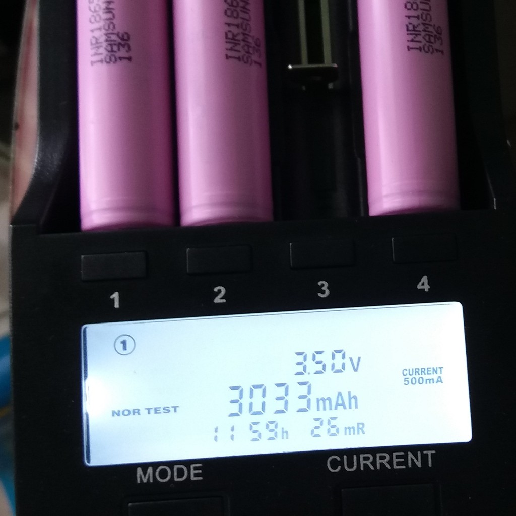 Pin 18650 SAMSUNG INR18650 30Q 3000mAh dòng xả cao 15A