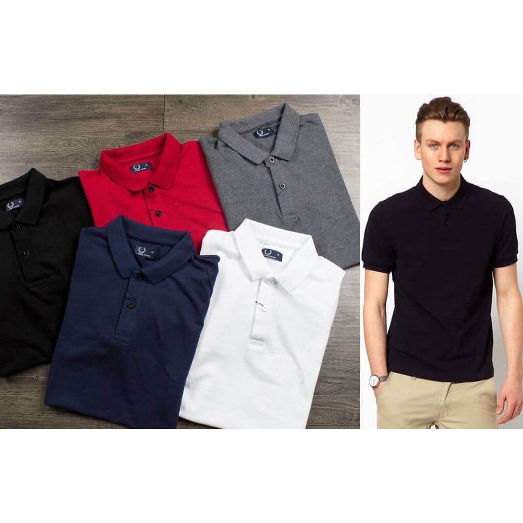 Áo polo nam VERATINO cổ dệt chất cotton co dãn thoải mái