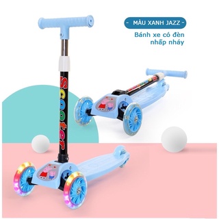 Xe scooter, xe trượt scooter trẻ em, xe trượt scooter 3 bánh phát sáng cho trẻ em