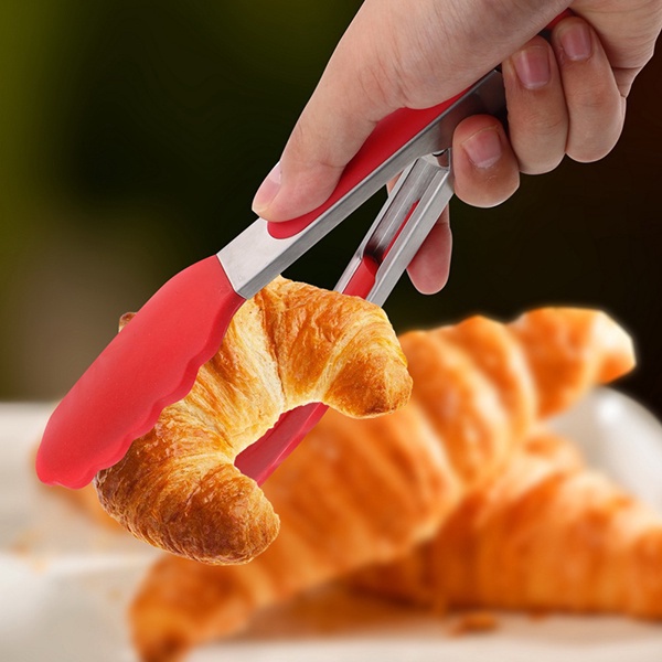 Kẹp Gắp Bánh, Kẹp Đồ Chiên Silicon, Đồ Gắp Thực Phẩm - MTDDT