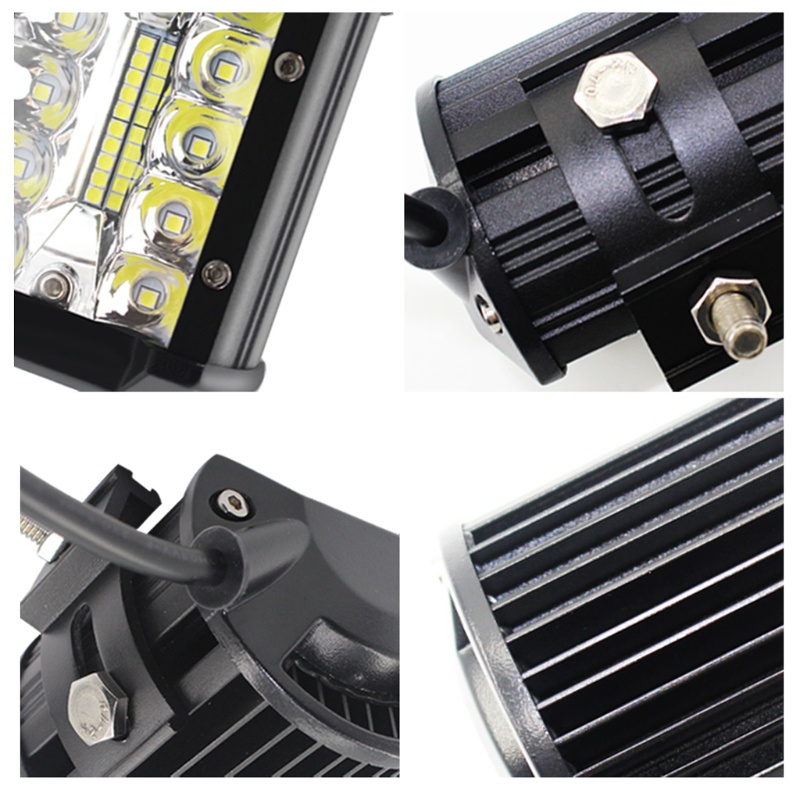 Đèn LED Sương Mù 7 120W Chuyên Dụng Cho Xe Hơi Địa Hình