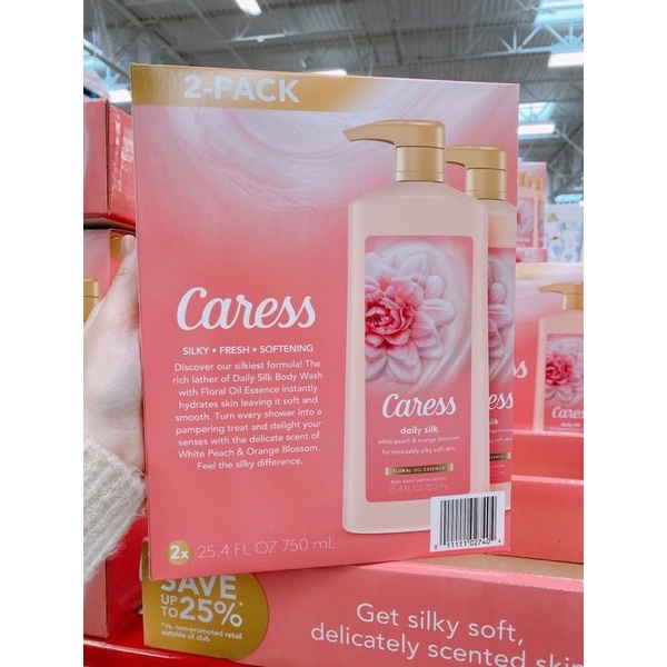 Set Sữa tắm Caress 2 chai