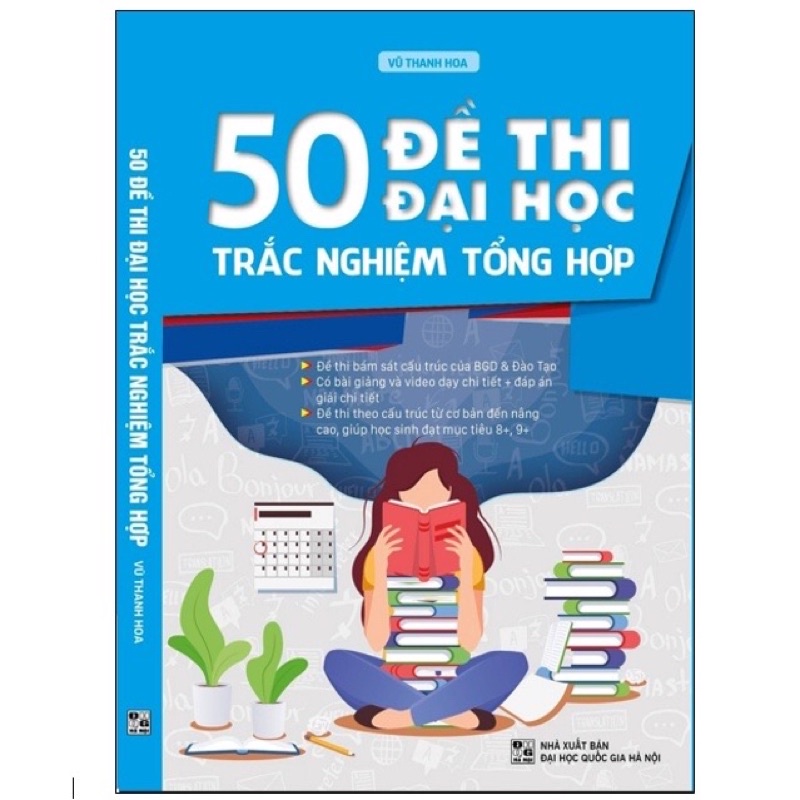 Sách - 50 Đề Thi Đại Học Trắc Nghiệm Tổng Hợp Môn Tiếng Anh