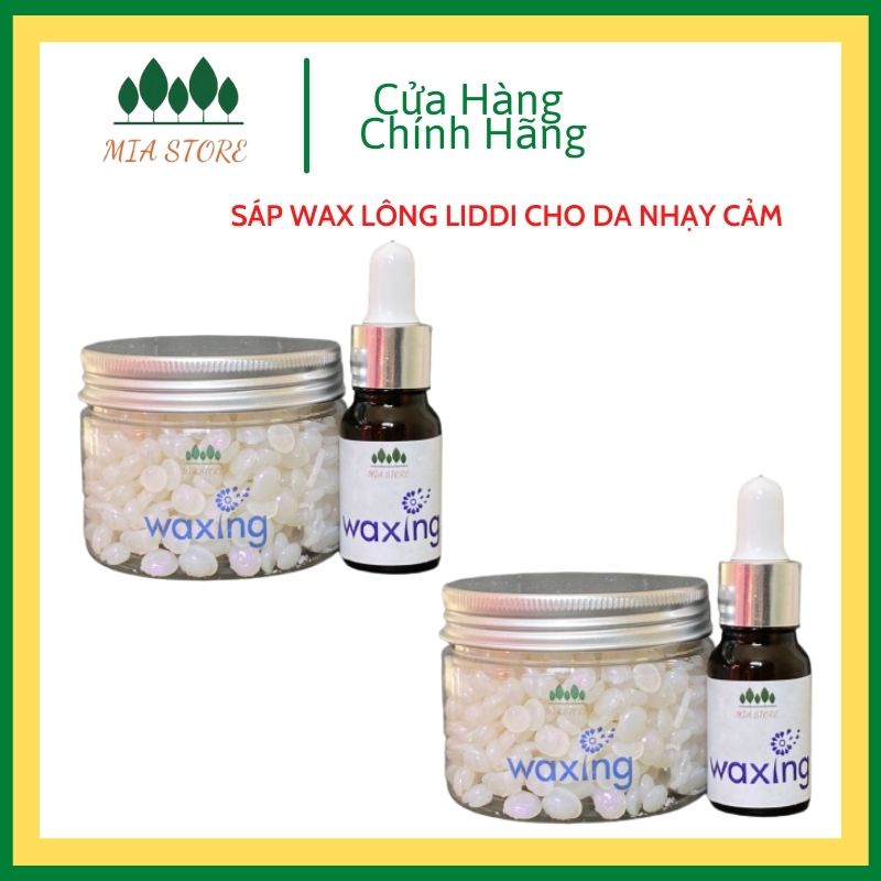 Sáp Wax Lông Liddi Ánh Nhủ Dùng Cho Da Nhạy Cảm Wax Sạch Các Các Loại Lông Nách Tay Chân Vùng Bikini Vùng Ria Mép Body