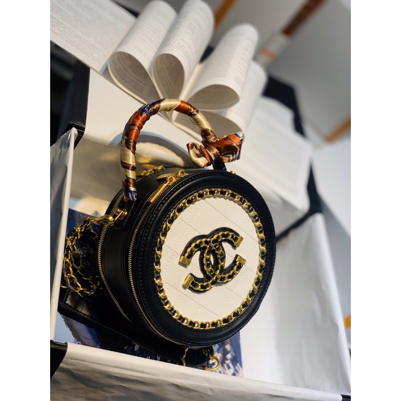 Túi cn tròn siêu xinh về 2 màu s18