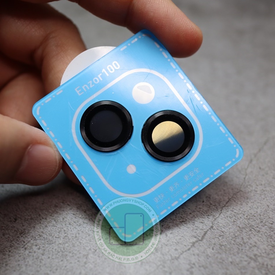 Vòng 2 mắt bảo vệ camera iPhone 13/ 13 Mini chính hãng Kuzoom