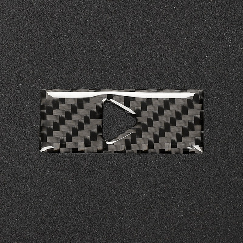 Viền Bọc Nút Điều Khiển Trung Tâm Bằng Sợi Carbon Cho Mazda CX-5 CX5 2017 2018 2019 2020