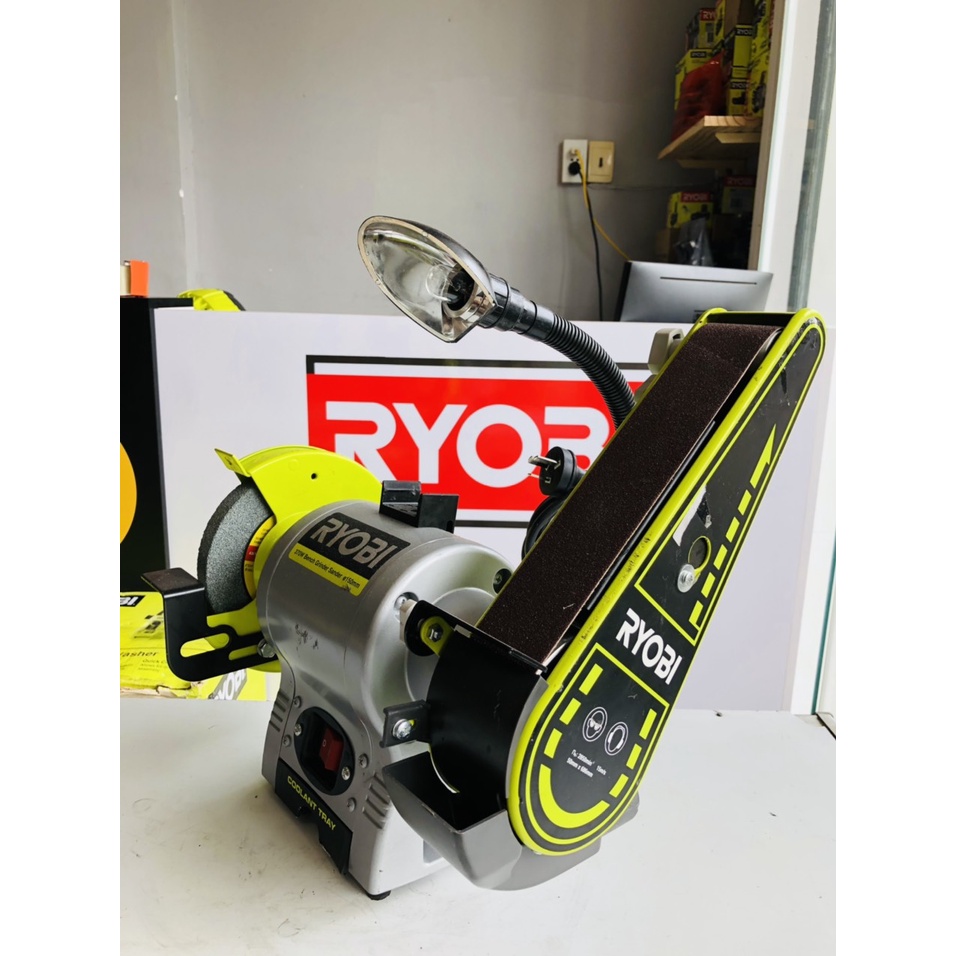 Máy mài băng ryobi rbgl650g - 95% bảo hành 3 tháng