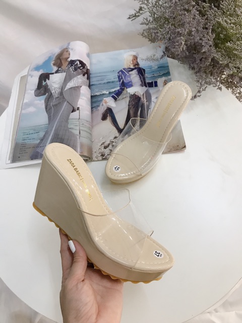 ❤️ dép lê đế xuồng quai  mika 9cm-12cm