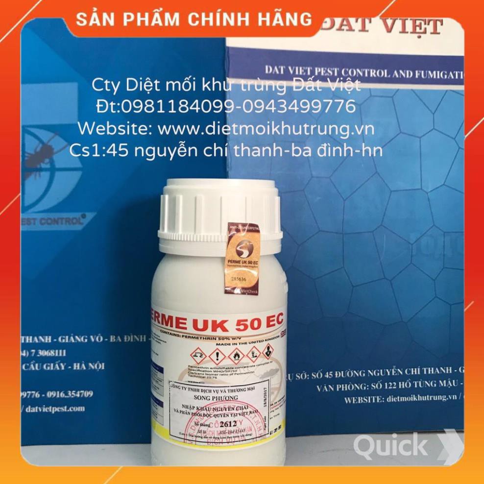 Thuốc diệt muỗi Perme UK 50 EC chai 1 lít