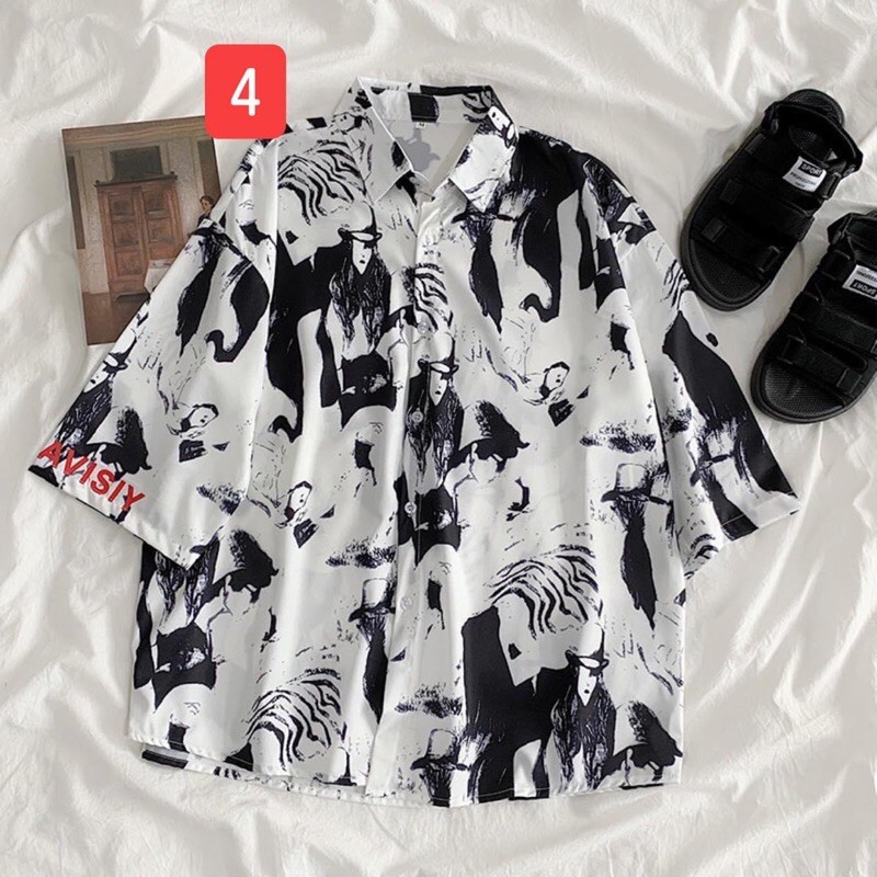 Áo sơ mi hoạ tiết thời trang hot trend | BigBuy360 - bigbuy360.vn