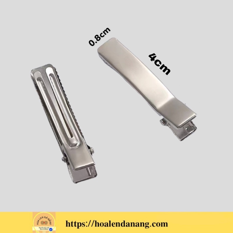 Phôi kẹp tóc mỏ vịt chữ nhật