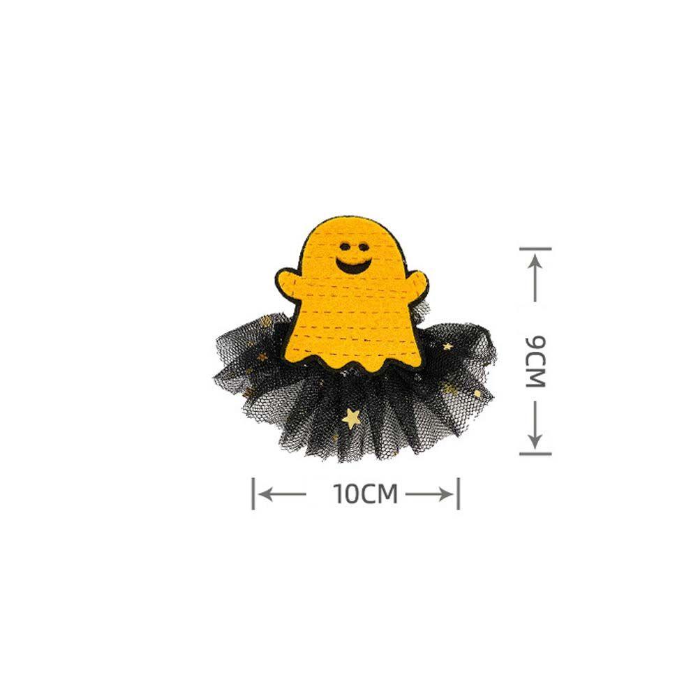 Kẹp Tóc Phối Ren Hoa Phong Cách Halloween