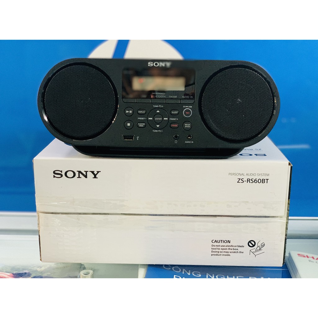 Máy Cassette CD SONY ZS-RS60BT