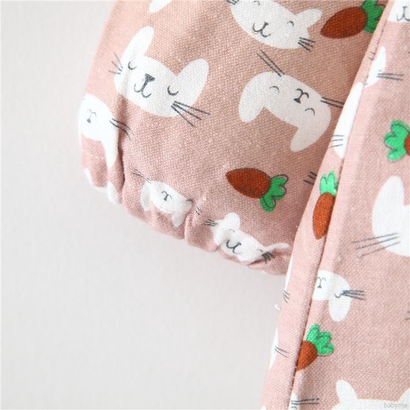 Đầm dài tay in họa tiết con vật đáng yêu dành cho bé gái