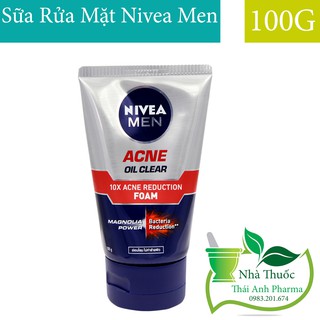 Sữa Rửa Mặt Nivea Men