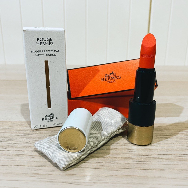 [Hermes] Son Hermès Rouge Matte và Satin Lipstick mẫu HOT 2021, siêu xinh, Tiệm Son Ruby