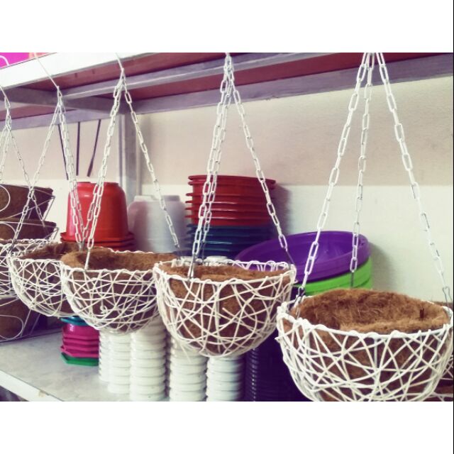 Chậu treo xơ dừa 20cm