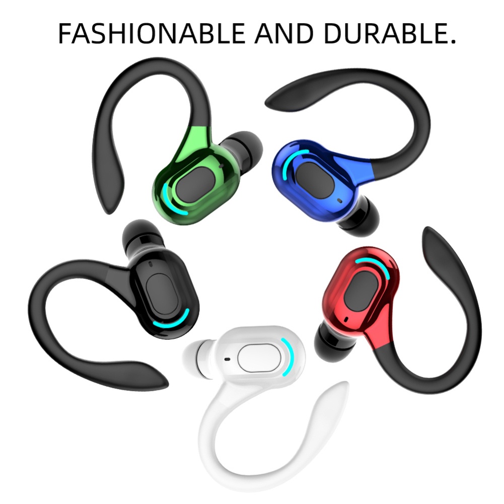 Tai Nghe Bluetooth 5.1 Không Dây F8 Móc Tai Trái / Phải Chống Nước Giảm Tiếng Ồn HD