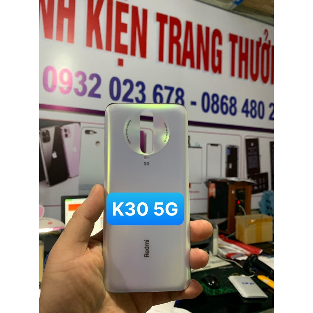 Bộ vỏ, khung xương, Kính lưng điện thoại xiaomi redmi K30 - 4G / 5G / Mi X2 hàng zin ( khay sim bên dưới, lỗ chọc trên)