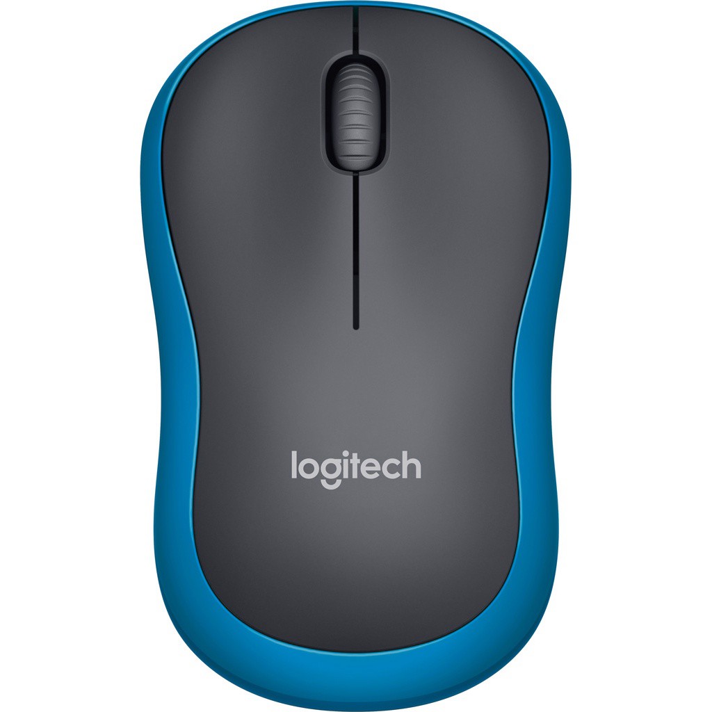 Chuột Không Dây Logitech M185 Chính Hãng - Có Công Tắc On/Off - Tặng Kèm Pin - Bảo hành 12 tháng