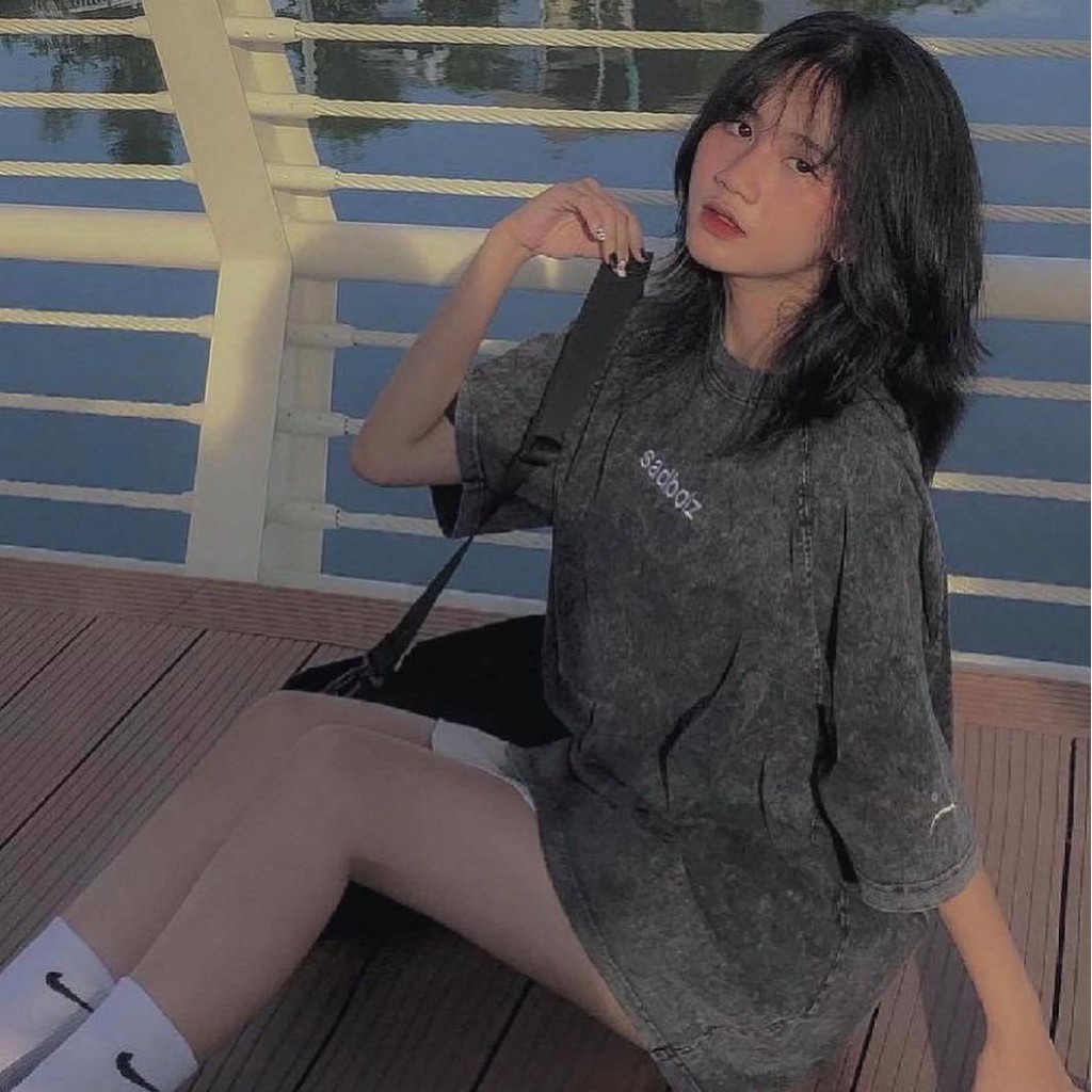 Áo Thun SAD BOIZ Dusty Wash Màu Xám Loang Nam Nữ Tay Lỡ Unisex, Tee Local Brand Sadboy Sadboiz Vibes SATO SHOP