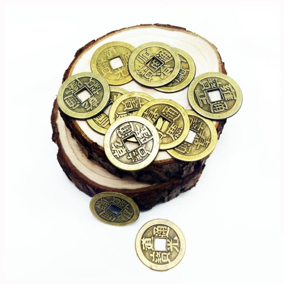[SHOPEE TRỢ GIÁ] Đồng Tiền Xu  làm vật thờ cúng hút may mắn Âm Dương Chiêu Tài Rước Lộc