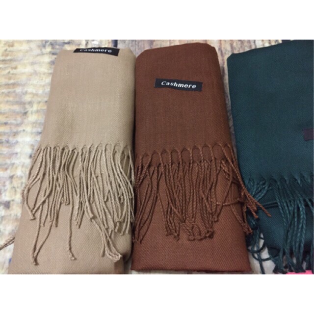 khăn cashmere chuẩn loại 1 (đủ màu)