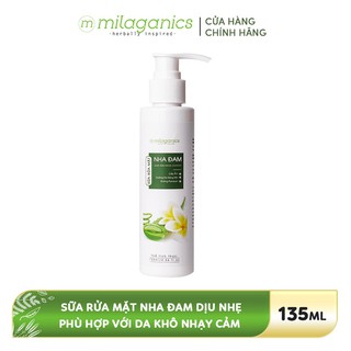Sữa rửa mặt Nha đam MILAGANICS 135ml