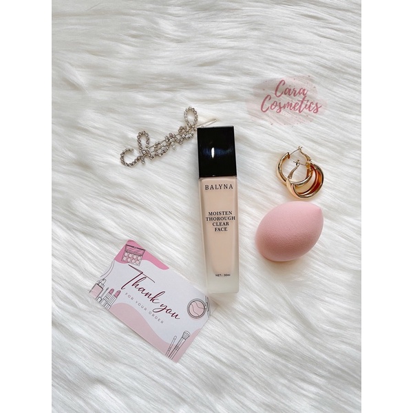 [Ảnh Thật] Kem Nền Mịn Nhẹ Tự Nhiên Che Khuyết điểm BB Cream BALYNA Chống Nước Lâu Trôi Suốt 24h