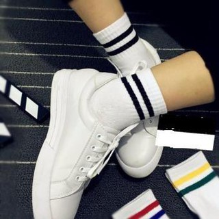 Vớ sọc Hàn Quốc - Vớ cổ ngắn