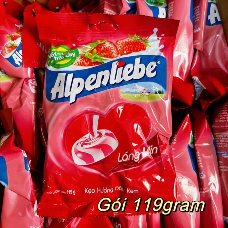 Kẹo Alpenliebe Các Vị Gói 87g/119g