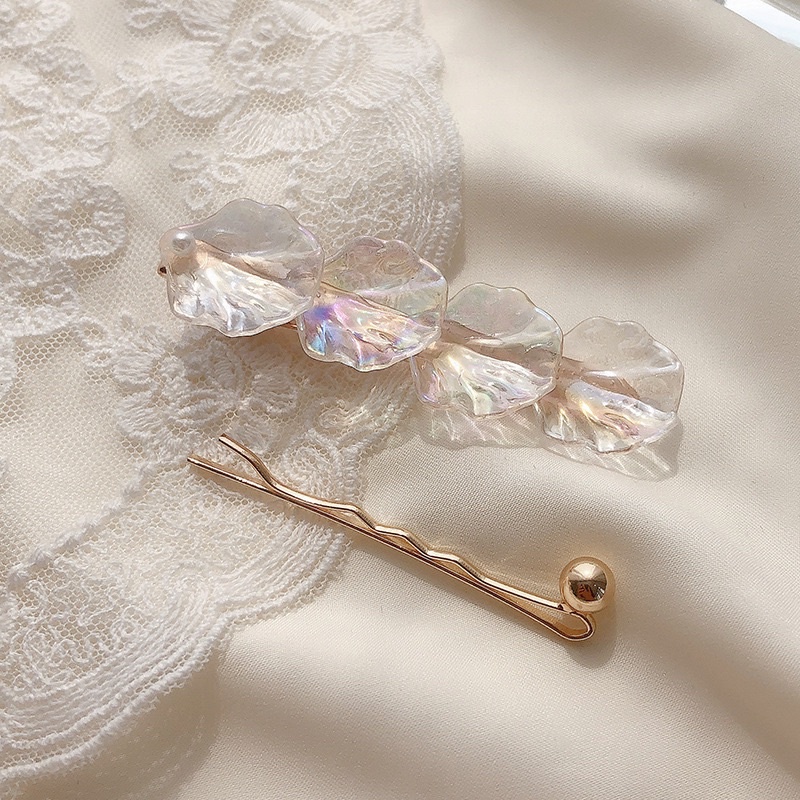 Sét kẹp hoa Lan Trắng 🌷