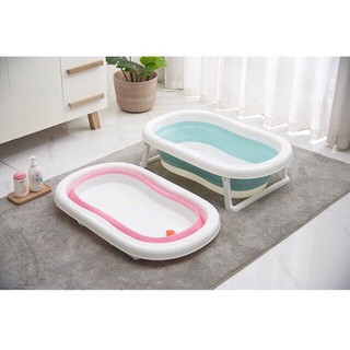 THAU CHẬU TẮM CHO BÉ GẤP GỌN SIZE TO ( HÀNG CAO CẤP )
